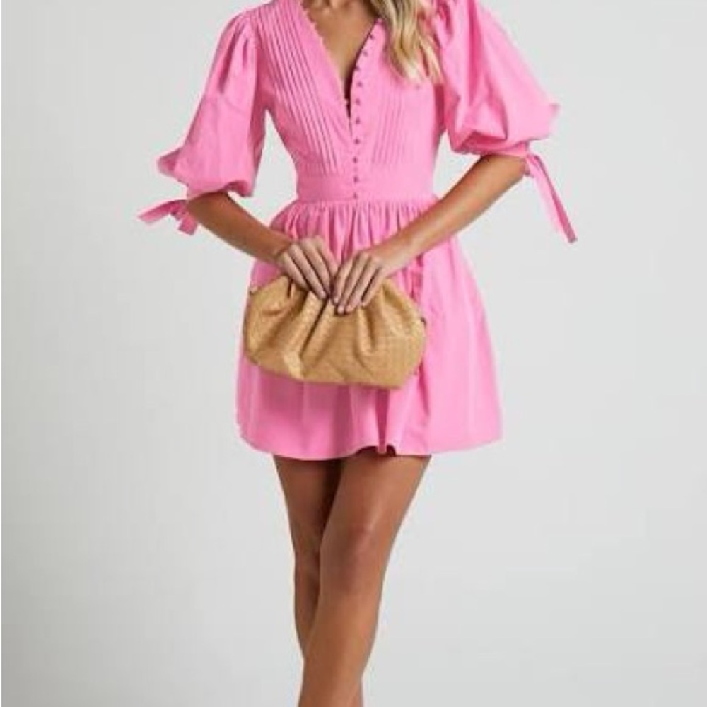 Showpow Zandra Mini Dress in Pink